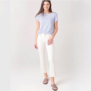 FRAME LE CROP MINI BOOT RAW FRAY JEAN Size 28